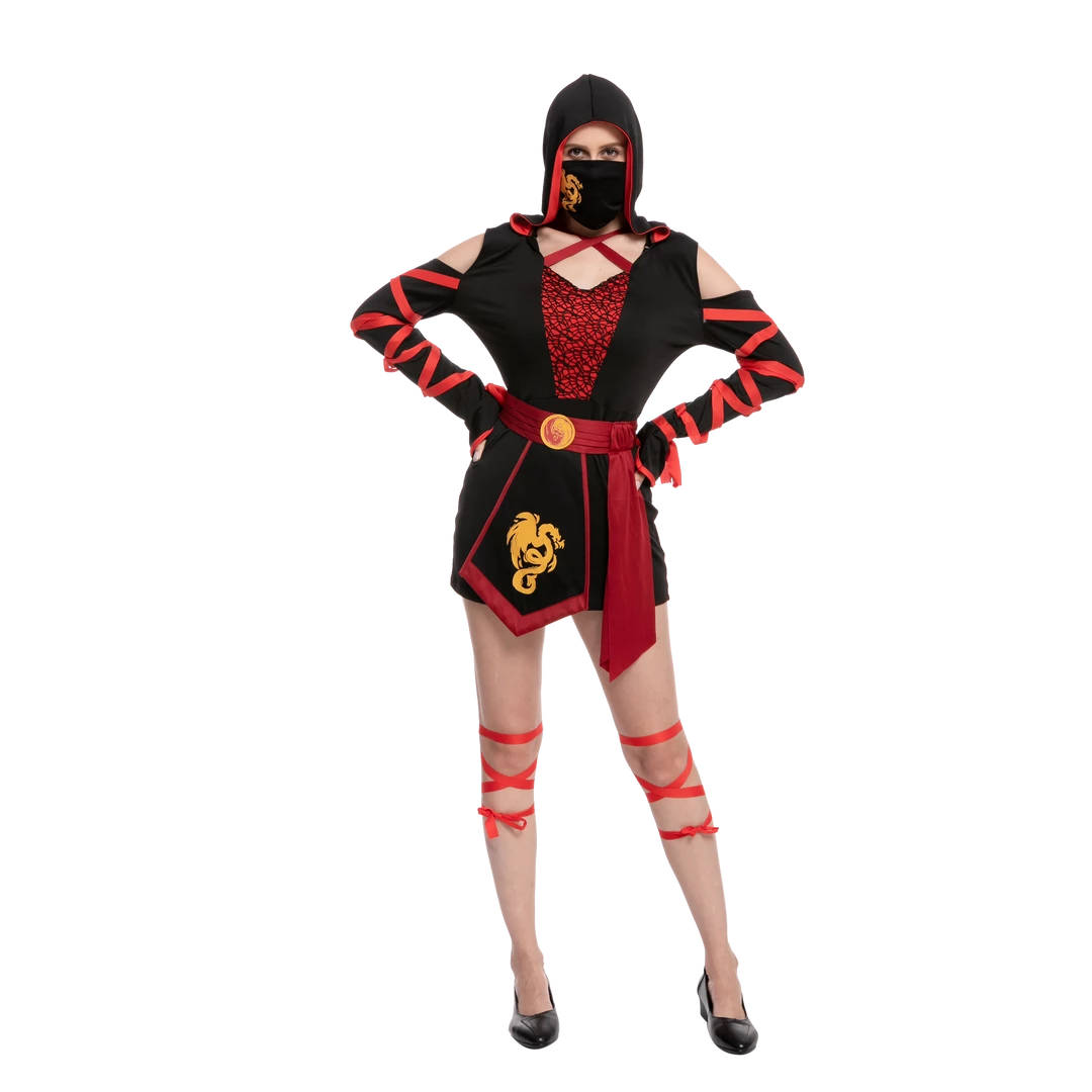 Spooktacular Creations Women’s Ninja Costume Cosplay - Adult Adult Costumes