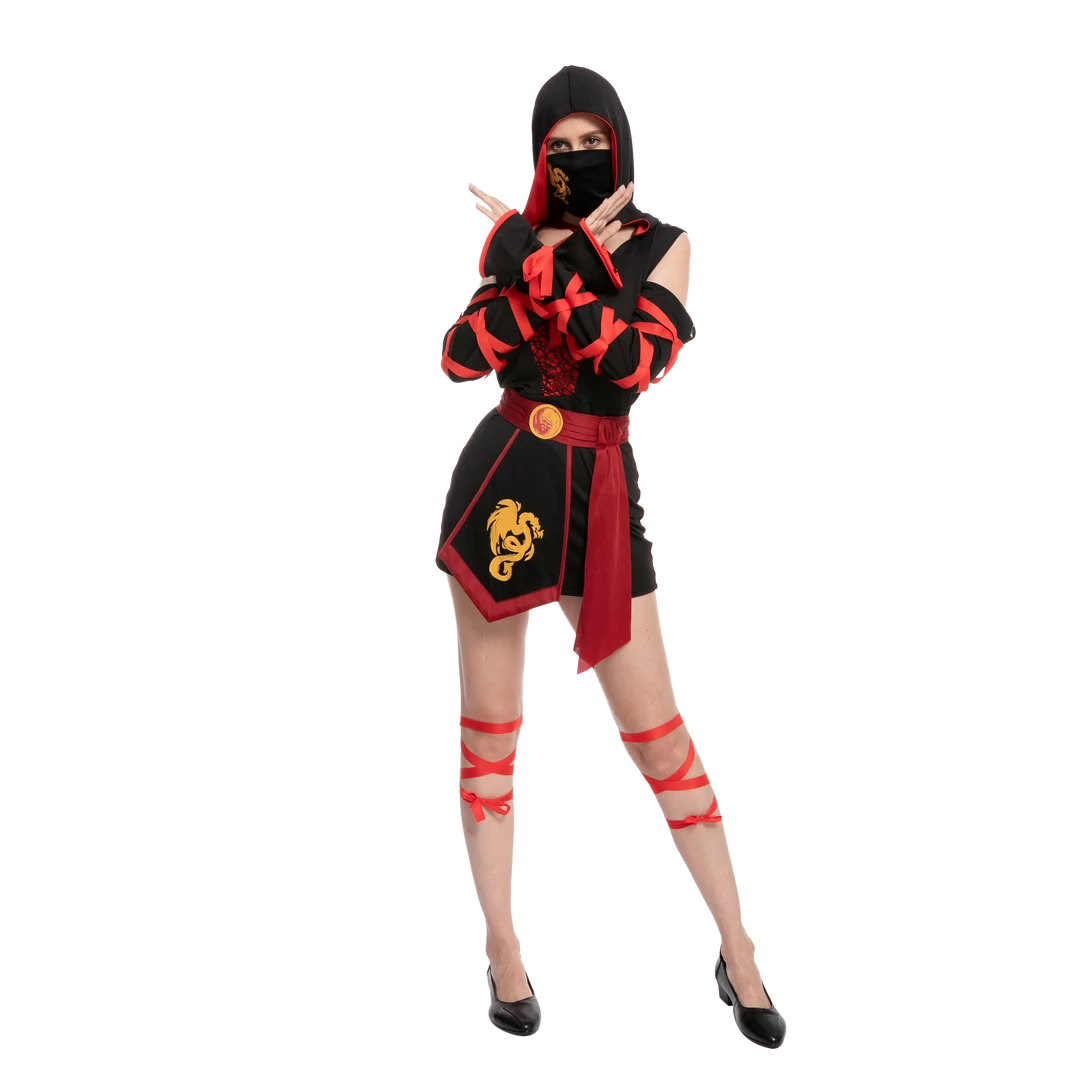 Spooktacular Creations Women’s Ninja Costume Cosplay - Adult Adult Costumes 5 Spooktacular Creations Women’s Ninja Costume Cosplay - Adult Adult Costumes
