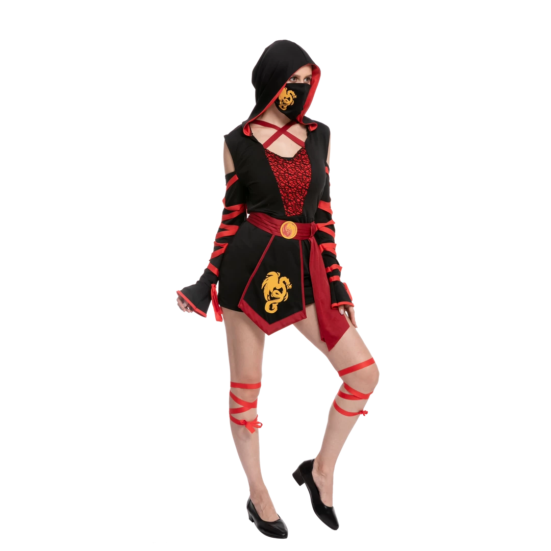 Spooktacular Creations Women’s Ninja Costume Cosplay - Adult Adult Costumes 6 Spooktacular Creations Women’s Ninja Costume Cosplay - Adult Adult Costumes