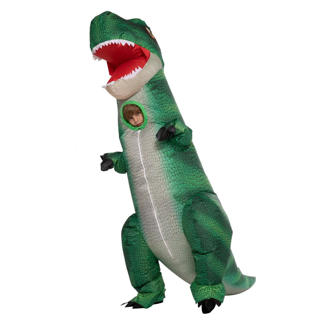 Spooktacular Creations Inflatable Full Body T-Rex Costume Cosplay Adult Costumes 8 Spooktacular Creations Inflatable Full Body T-Rex Costume Cosplay Adult Costumes