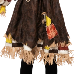 Spooktacular Creations Child Costumes Scarecrow Sunflower Girl Costume Cosplay