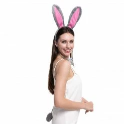 Spooktacular Creations Grey Bunny Cosplay Accessories Set, 3 Pack 13 Spooktacular Creations Grey Bunny Cosplay Accessories Set, 3 Pack