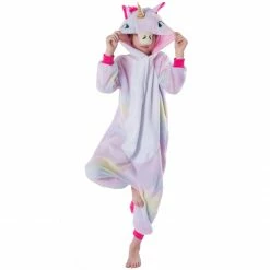 Spooktacular Creations Unicorn Onesie Pajamas - Child Child Costumes
