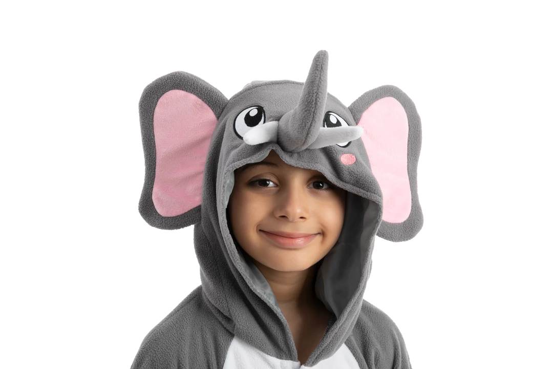 Spooktacular Creations Animal Costumes Elephant Pajamas Onesie Cosplay- Child 5 Spooktacular Creations Animal Costumes Elephant Pajamas Onesie Cosplay- Child