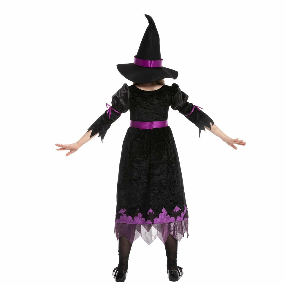 Spooktacular Creations Classic Costumes Bat Witch Costume (Purple) - Child 4 Spooktacular Creations Classic Costumes Bat Witch Costume (Purple) - Child