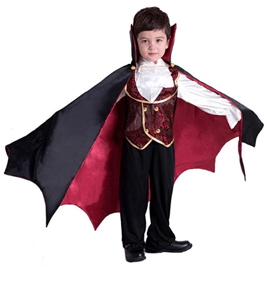 Spooktacular Creations Child Costumes Gothic Vampire Costume Set Cosplay- Boys 3 Spooktacular Creations Child Costumes Gothic Vampire Costume Set Cosplay- Boys