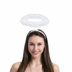 Spooktacular Creations Headwear White LED Angel Halo Headband Cosplay Kit Role Play Accessories, 3 Pack 12 Spooktacular Creations Headwear White LED Angel Halo Headband Cosplay Kit Role Play Accessories, 3 Pack