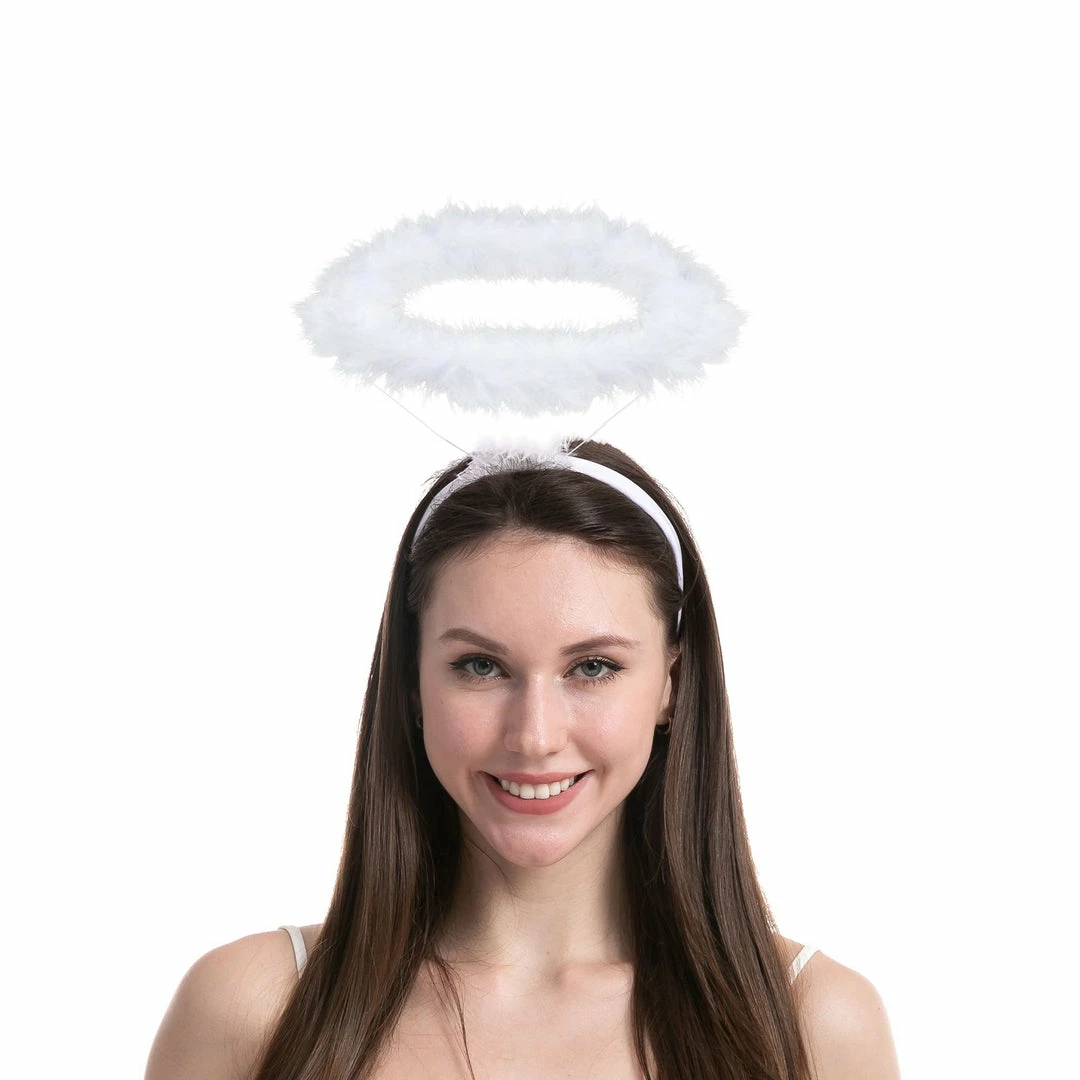 Spooktacular Creations Headwear White LED Angel Halo Headband Cosplay Kit Role Play Accessories, 3 Pack 7 Spooktacular Creations Headwear White LED Angel Halo Headband Cosplay Kit Role Play Accessories, 3 Pack