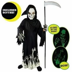 Spooktacular Creations Grim Reaper Costume Cosplay - Child Child Costumes