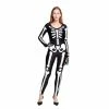 Spooktacular Creations Skeleton/ Day Of The Dead Skeleton Glow In The Dark Catsuit Bodysuit Costumes For Women - Adult