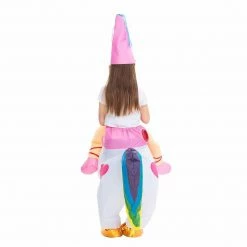 Spooktacular Creations Inflatable Ride-On Unicorn Princess Costume - Child Child Costumes