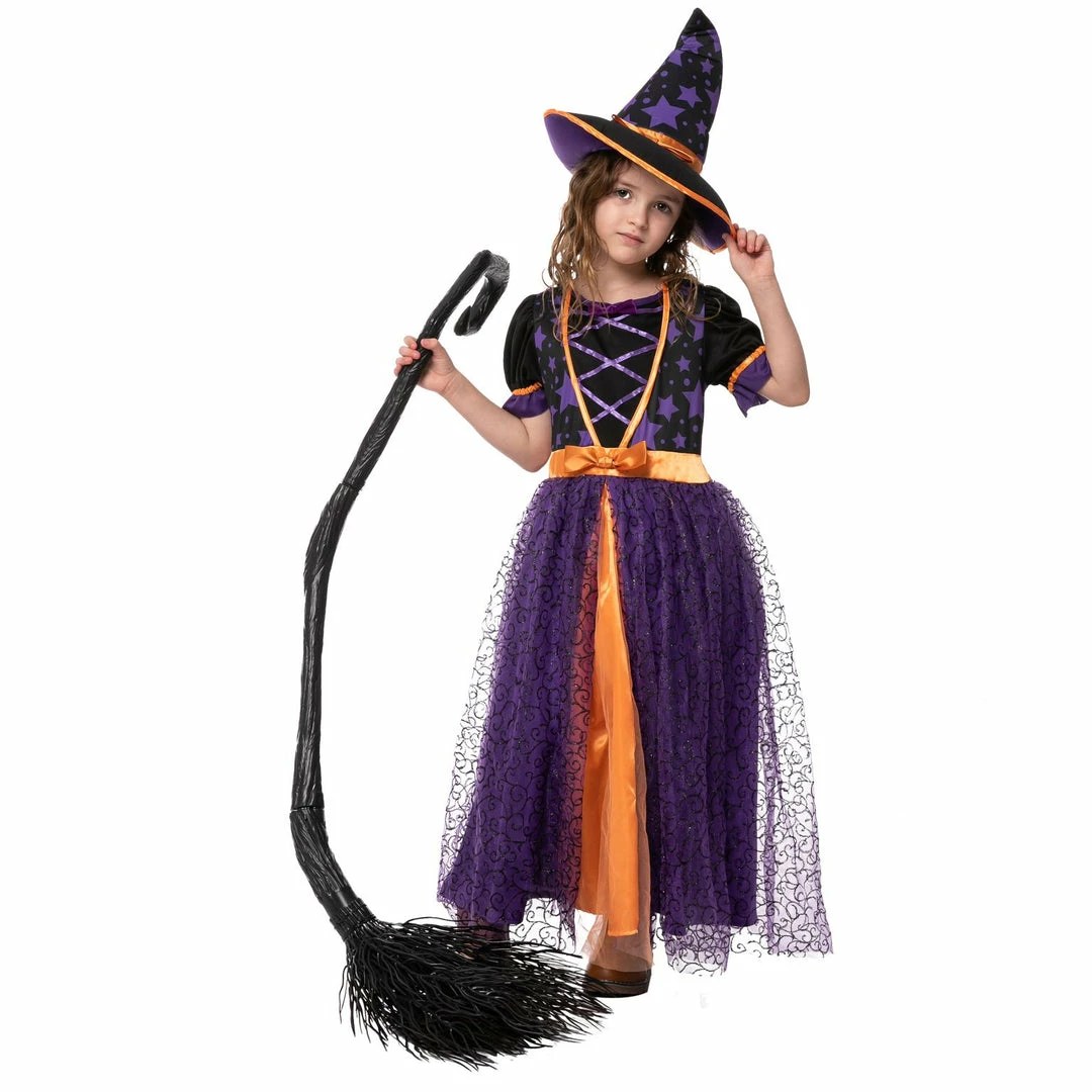 Spooktacular Creations Classic Costumes Purple LED Witch Costume Cosplay - Child 4 Spooktacular Creations Classic Costumes Purple LED Witch Costume Cosplay - Child