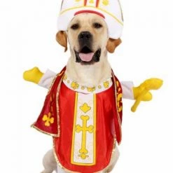 Spooktacular Creations Pet Costumes Pope Dog Funny Costume