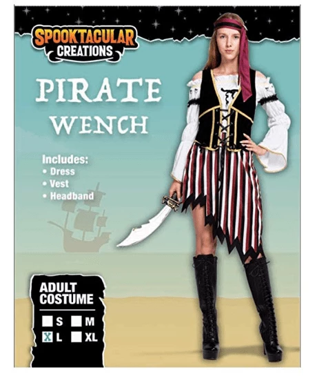 Spooktacular Creations High Seas Pirate Wench Captain Costume For Women Cosplay - Adult Adult Costumes 5 Spooktacular Creations High Seas Pirate Wench Captain Costume For Women Cosplay - Adult Adult Costumes