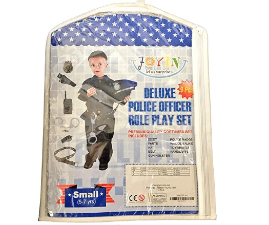 Spooktacular Creations Child Costumes Police Officer Costume With Role Play Cosplay Kit - Child 6 Spooktacular Creations Child Costumes Police Officer Costume With Role Play Cosplay Kit - Child