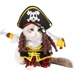 Spooktacular Creations Pirates Cat Funny Costume