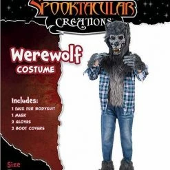 Spooktacular Creations Werewolf Deluxe Costume Set For Children