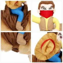 Spooktacular Creations Cowboy Rider Dog Costume Pet Costumes
