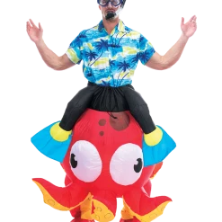 Spooktacular Creations Inflatable Ride-On Octopus Costume - Adult Animal Costumes
