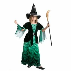 Spooktacular Creations Wicked Green Witch Costume Cosplay - Child 17 Spooktacular Creations Wicked Green Witch Costume Cosplay - Child