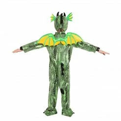 Spooktacular Creations Green Dragon Costume Cosplay - Child