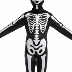 Spooktacular Creations Cat Second Skin Skeleton Costume For Role Play Cosplay- Child Child Costumes