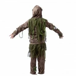 Spooktacular Creations Green Swamp Zombie Costume For Role Play Cosplay- Child 11 Spooktacular Creations Green Swamp Zombie Costume For Role Play Cosplay- Child