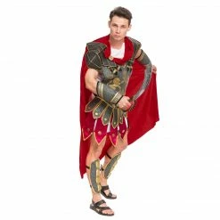 Spooktacular Creations Brave Men's Roman Gladiator Costume Set Adult Costumes