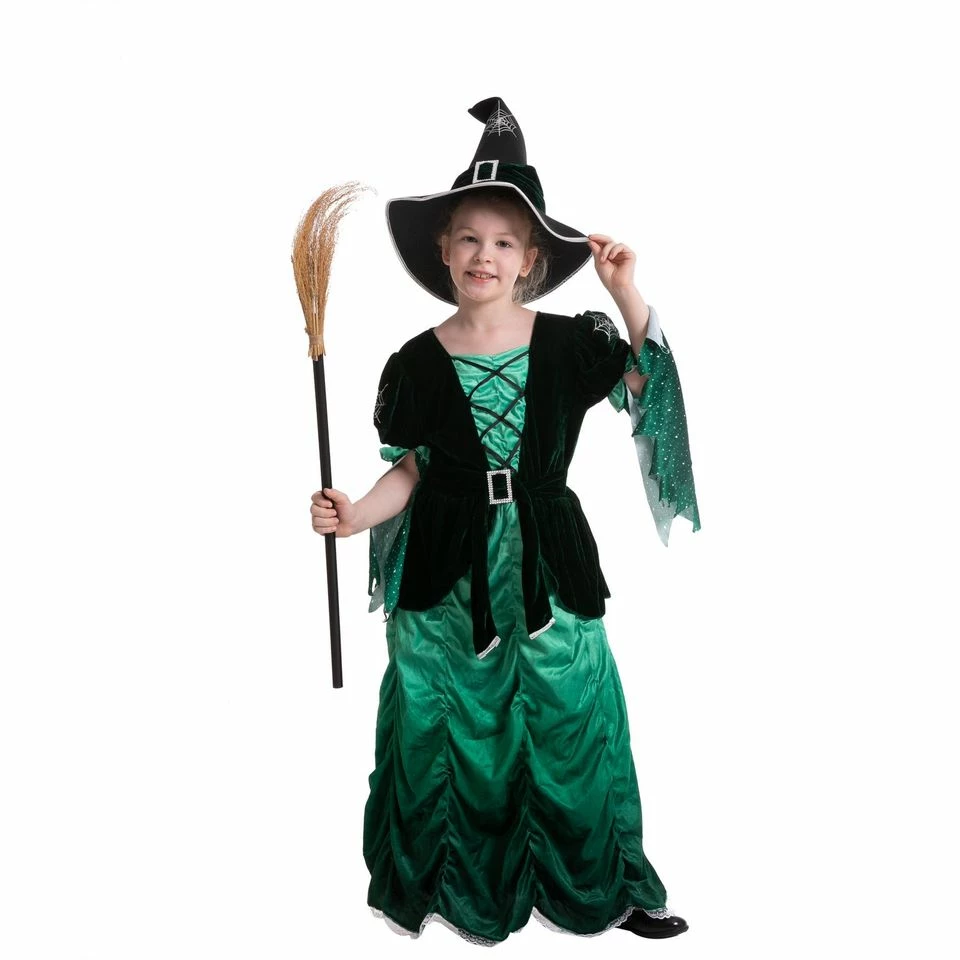 Spooktacular Creations Wicked Green Witch Costume Cosplay - Child 7 Spooktacular Creations Wicked Green Witch Costume Cosplay - Child
