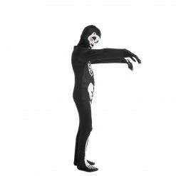 Spooktacular Creations Cat Second Skin Skeleton Costume For Role Play Cosplay- Child Child Costumes