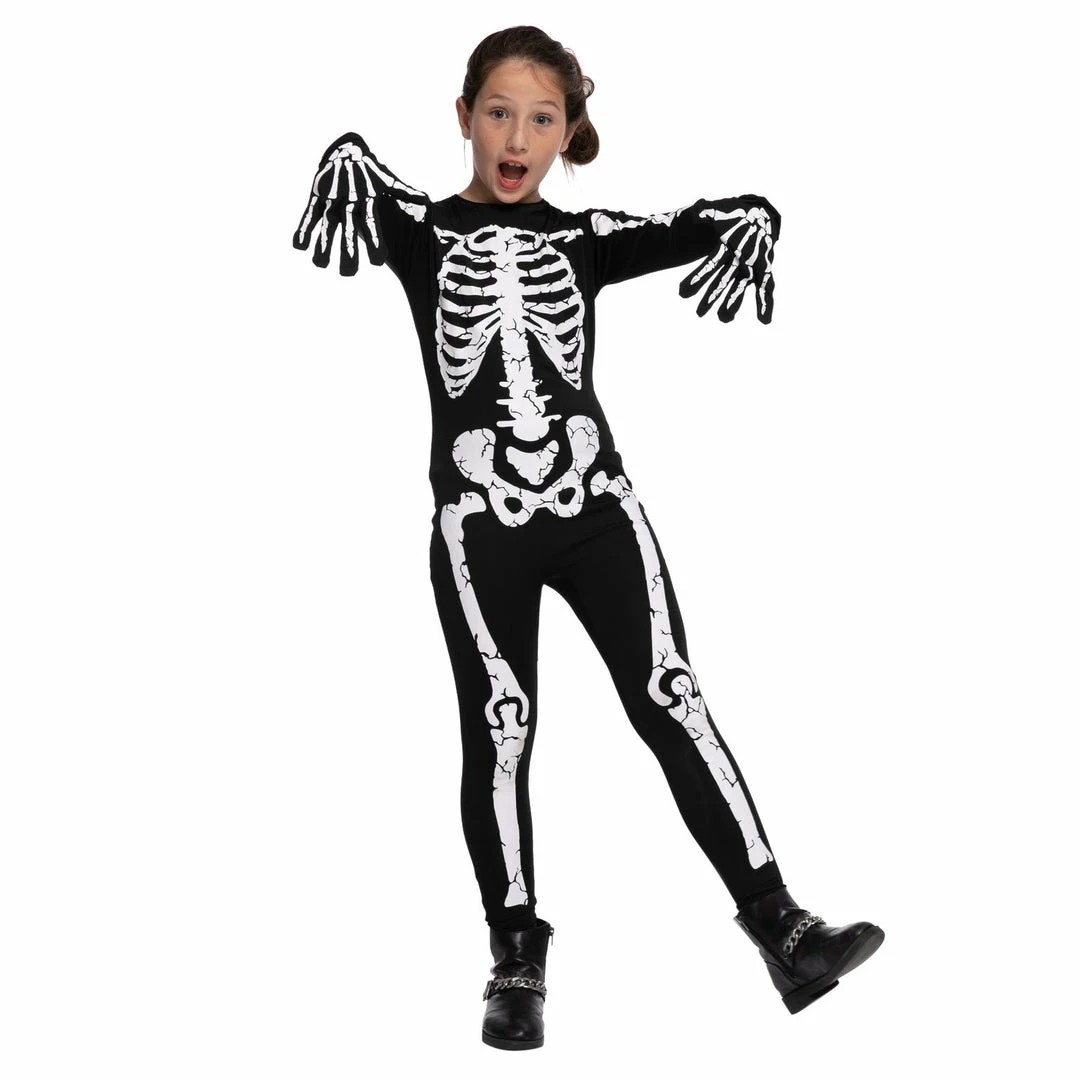 Spooktacular Creations Child Costumes Girl's Pretty Skeleton Costume Cosplay - Child 4 Spooktacular Creations Child Costumes Girl's Pretty Skeleton Costume Cosplay - Child