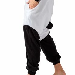 Spooktacular Creations Adult Costumes Panda Animal Onesies Costume - Adult