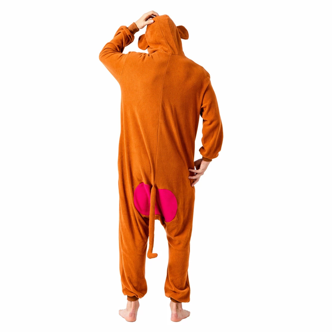 Spooktacular Creations Animal Costumes Monkey Animal Onesies Costume Cosplay - Adult 5 Spooktacular Creations Animal Costumes Monkey Animal Onesies Costume Cosplay - Adult