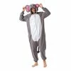 Spooktacular Creations Elephant Animal Onesie Pajama Costume Cosplay- Adult