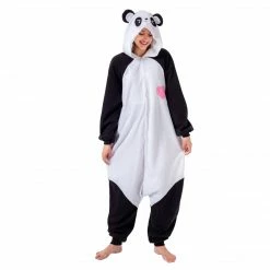 Spooktacular Creations Adult Costumes Panda Animal Onesies Costume - Adult