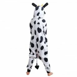 Spooktacular Creations Cow Animal Onesie Pajama Costume - Child