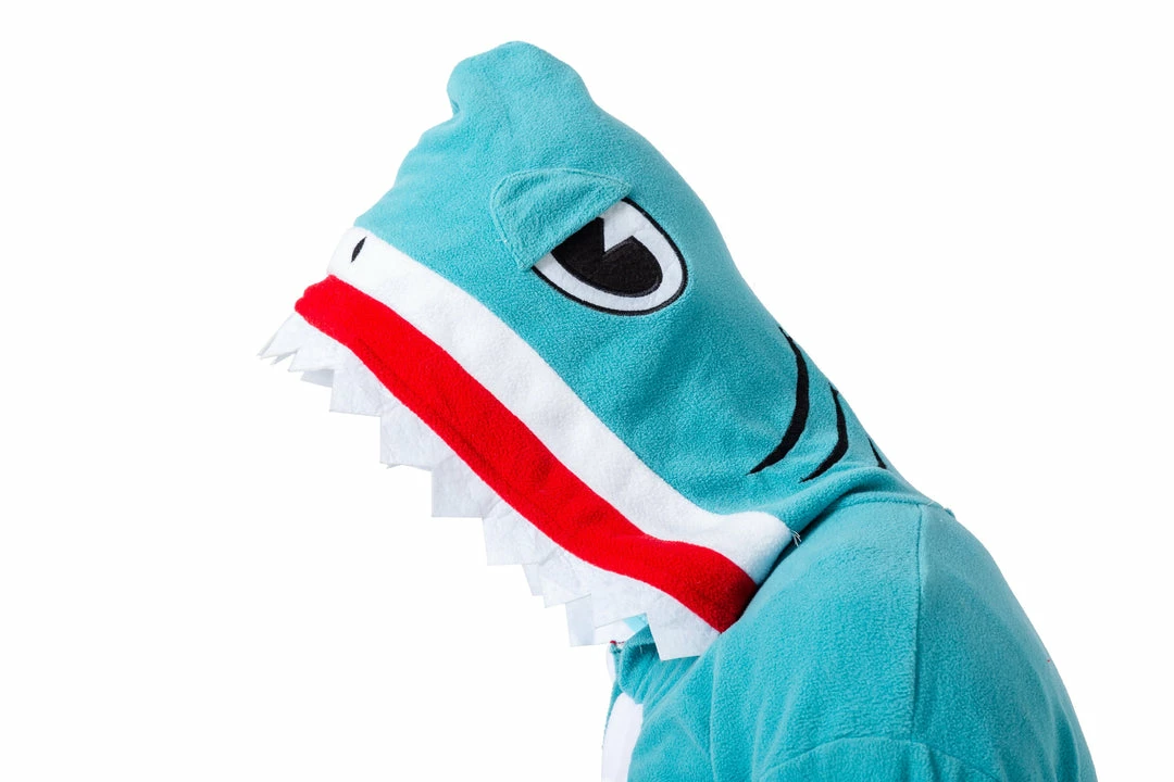 Spooktacular Creations Animal Costumes Shark Animal Onesies Costume - Adult 5 Spooktacular Creations Animal Costumes Shark Animal Onesies Costume - Adult