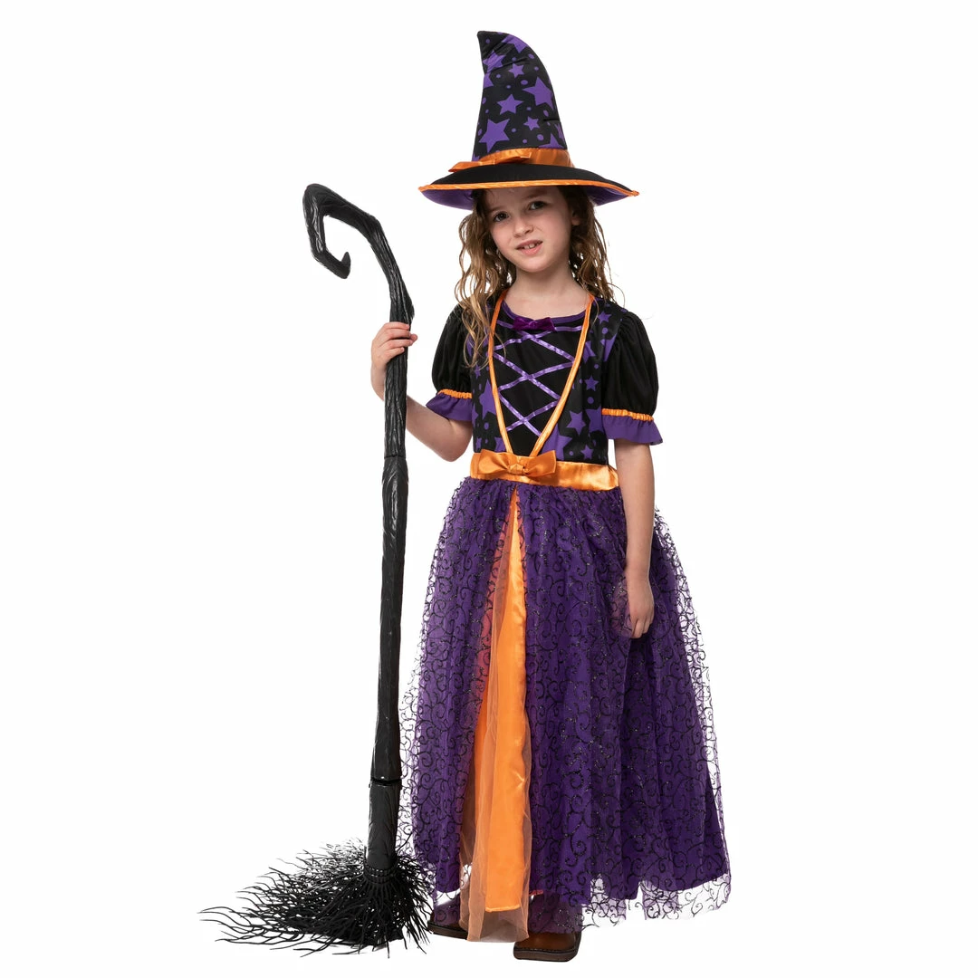 Spooktacular Creations Classic Costumes Purple LED Witch Costume Cosplay - Child 7 Spooktacular Creations Classic Costumes Purple LED Witch Costume Cosplay - Child