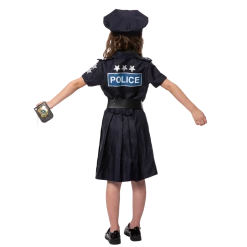 Spooktacular Creations Girls Police Costume For Role Play Cosplay