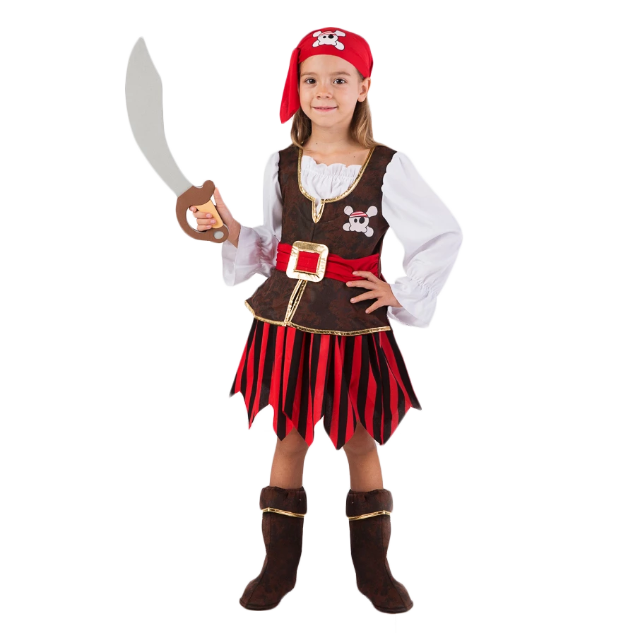 Spooktacular Creations Pirate Costume For Role Play Cosplay - Child Classic Costumes 5 Spooktacular Creations Pirate Costume For Role Play Cosplay - Child Classic Costumes