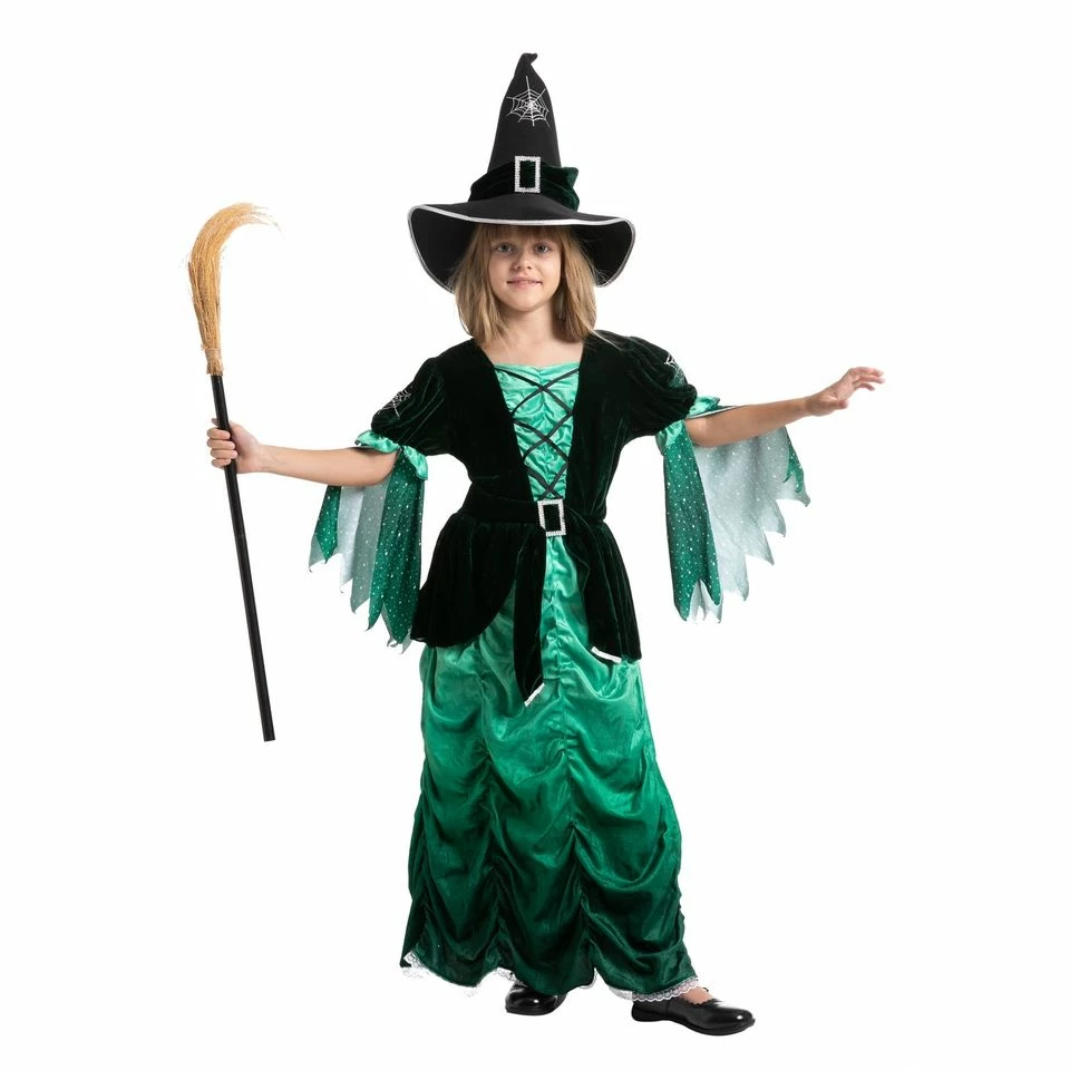 Spooktacular Creations Wicked Green Witch Costume Cosplay - Child 8 Spooktacular Creations Wicked Green Witch Costume Cosplay - Child