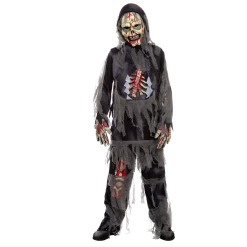 Spooktacular Creations Scary Costumes Horror Black Zombie Costume Cosplay - Child