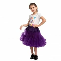 Spooktacular Creations Petticoat Tutu Costume (Purple) Accessories