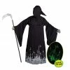 Spooktacular Creations Grim Reaper Scary Skeleton Costumes With Glow Pattern For Men Cosplay 2 Spooktacular Creations Grim Reaper Scary Skeleton Costumes With Glow Pattern For Men Cosplay