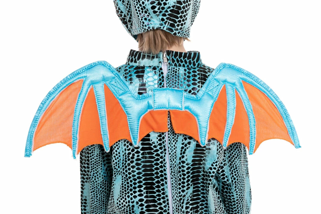 Spooktacular Creations Babies/ Toddlers Blue Dragon Costume Cosplay- Child 8 Spooktacular Creations Babies/ Toddlers Blue Dragon Costume Cosplay- Child