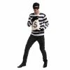 Spooktacular Creations Robber Costume For Role Play Cosplay- Adult Classic Costumes