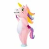 Spooktacular Creations Inflatable Pink Rainbow Unicorn Costume