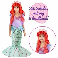Spooktacular Creations Mermaid Costume For Role Play Cosplay - Child