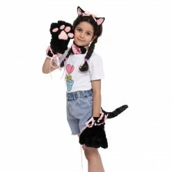 Spooktacular Creations Headwear Pinky Cat Girl Cosplay Accessories