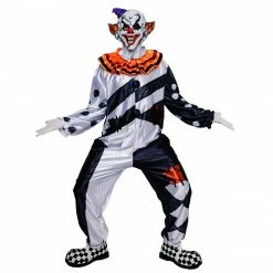 Spooktacular Creations Scary Clown Costume Set Cosplay - Adult
